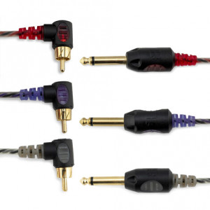 Клип-корд для тату машинки Bishop Premium Lightweight 90 Degree RCA Cord - 7 ft.